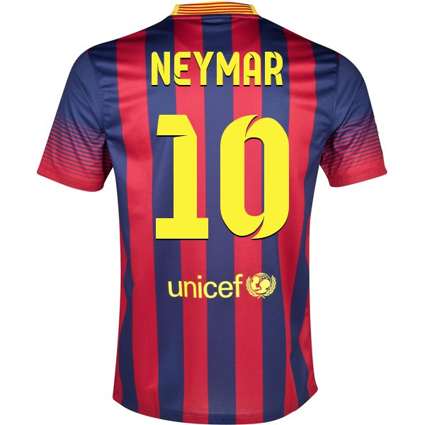 Design Your Own FC Barcelona Soccer Jersey! - NEYMAR 10